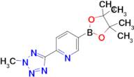 2-(2-Methyl-2H-tetrazol-5-yl)-5-(4,4,5,5-tetramethyl-1,3,2-dioxaborolan-2-yl)pyridine