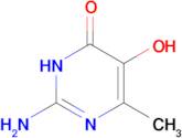 2-Amino-5-hydroxy-6-methylpyrimidin-4(1H)-one