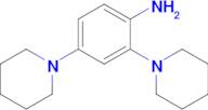 2,4-Di(piperidin-1-yl)aniline