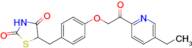 5-(4-(2-(5-Ethylpyridin-2-yl)-2-oxoethoxy)benzyl)thiazolidine-2,4-dione