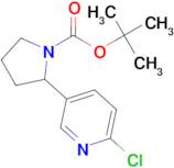 tert-Butyl 2-(6-chloropyridin-3-yl)pyrrolidine-1-carboxylate