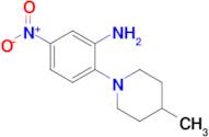 2-(4-Methylpiperidin-1-yl)-5-nitroaniline