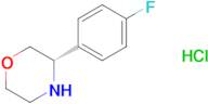 (S)-3-(4-Fluorophenyl)morpholine hydrochloride