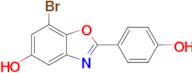 7-Bromo-2-(4-hydroxyphenyl)benzo[d]oxazol-5-ol