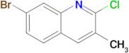 7-Bromo-2-chloro-3-methylquinoline