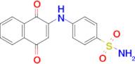 4-((1,4-Dioxo-1,4-dihydronaphthalen-2-yl)amino)benzenesulfonamide