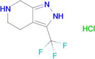 3-(Trifluoromethyl)-4,5,6,7-tetrahydro-1H-pyrazolo[3,4-c]pyridine hydrochloride