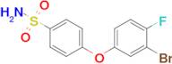 4-(3-Bromo-4-fluorophenoxy)benzenesulfonamide