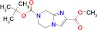 7-tert-Butyl 2-methyl 5,6-dihydroimidazo[1,2-a]pyrazine-2,7(8H)-dicarboxylate