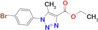 Ethyl 1-(4-bromophenyl)-5-methyl-1H-1,2,3-triazole-4-carboxylate