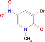 3-Bromo-1-methyl-5-nitropyridin-2(1H)-one