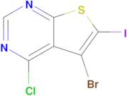 5-Bromo-4-chloro-6-iodothieno[2,3-d]pyrimidine