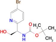 (R)-tert-Butyl (1-(5-bromopyridin-2-yl)-2-hydroxyethyl)carbamate