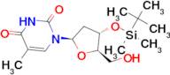 1-((2R,4S,5R)-4-((tert-Butyldimethylsilyl)oxy)-5-(hydroxymethyl)tetrahydrofuran-2-yl)-5-methylpyrimidine-2,4(1H,3H)-dione