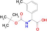 (S)-2-((tert-Butoxycarbonyl)amino)-2-(m-tolyl)acetic acid