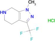 1-Methyl-3-(trifluoromethyl)-4,5,6,7-tetrahydro-1H-pyrazolo[3,4-c]pyridine hydrochloride