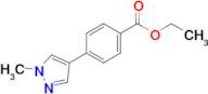 Ethyl 4-(1-methyl-1H-pyrazol-4-yl)benzoate