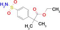 Ethyl 2-methyl-2-(4-sulfamoylphenyl)propanoate