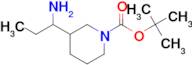 tert-Butyl 3-(1-aminopropyl)piperidine-1-carboxylate