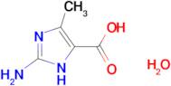 2-amino-4-methyl-1H-imidazole-5-carboxylic acid hydrate