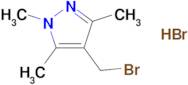 4-(bromomethyl)-1,3,5-trimethyl-1H-pyrazole hydrobromide