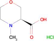 (3S)-4-methyl-3-morpholinecarboxylic acid hydrochloride