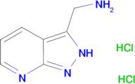 (1H-pyrazolo[3,4-b]pyridin-3-ylmethyl)amine dihydrochloride