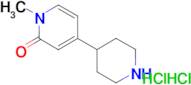 1-methyl-4-(4-piperidinyl)-2(1H)-pyridinone dihydrochloride