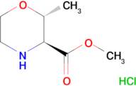 methyl (2R,3S)-2-methyl-3-morpholinecarboxylate hydrochloride