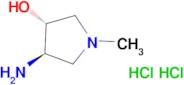 rac-(3R,4R)-4-amino-1-methyl-3-pyrrolidinol dihydrochloride