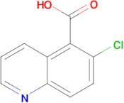 6-chloro-5-quinolinecarboxylic acid