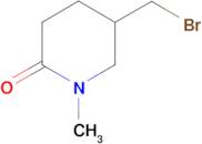 5-(bromomethyl)-1-methyl-2-piperidinone