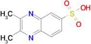 2,3-dimethyl-6-quinoxalinesulfonic acid