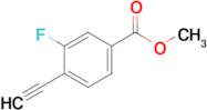 Methyl 4-ethynyl-3-fluorobenzoate