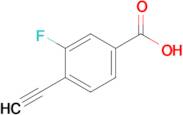 4-Ethynyl-3-fluorobenzoic acid