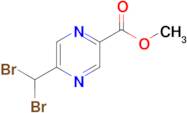 Methyl 5-(dibromomethyl)pyrazine-2-carboxylate