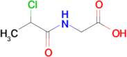 2-(2-Chloropropanamido)acetic acid