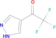 2,2,2-Trifluoro-1-(1H-pyrazol-4-yl)ethanone