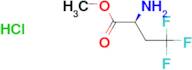 Methyl (2S)-2-amino-4,4,4-trifluorobutanoate hydrochloride