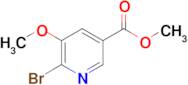 Methyl 6-bromo-5-methoxynicotinate