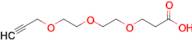 3-(2-(2-(Prop-2-yn-1-yloxy)ethoxy)ethoxy)propanoic acid