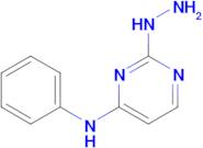 2-hydrazinyl-N-phenylpyrimidin-4-amine