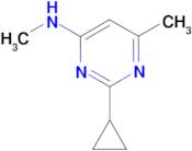 2-cyclopropyl-N,6-dimethylpyrimidin-4-amine