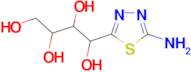 1-(5-amino-1,3,4-thiadiazol-2-yl)butane-1,2,3,4-tetrol