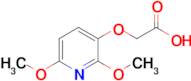 2-[(2,6-dimethoxypyridin-3-yl)oxy]acetic acid