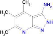 4,5,6-trimethyl-1H-pyrazolo[3,4-b]pyridin-3-amine