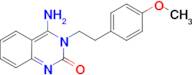 4-imino-3-[2-(4-methoxyphenyl)ethyl]-1,2,3,4-tetrahydroquinazolin-2-one