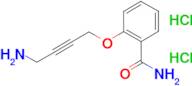 2-[(4-aminobut-2-yn-1-yl)oxy]benzamide dihydrochloride