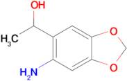 1-(6-amino-2H-1,3-benzodioxol-5-yl)ethan-1-ol