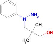 2,2-dimethyl-3-(1-phenylhydrazin-1-yl)propan-1-ol